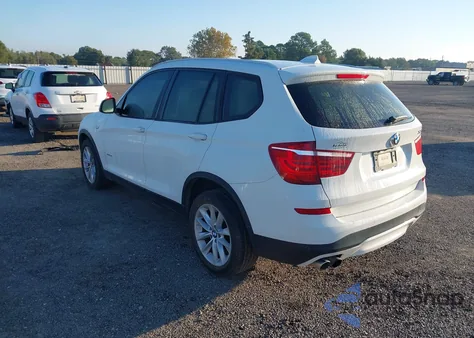 2016 BMW X3 Sdrive28I from USA, damaged, VIN 5UXWZ7C51G0R32653